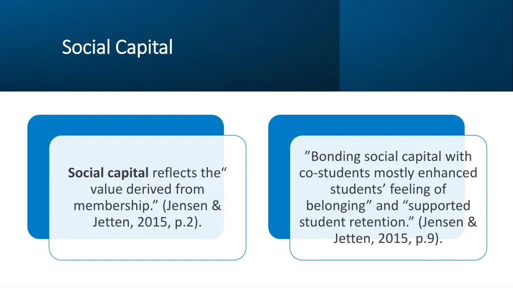 social capital social capital