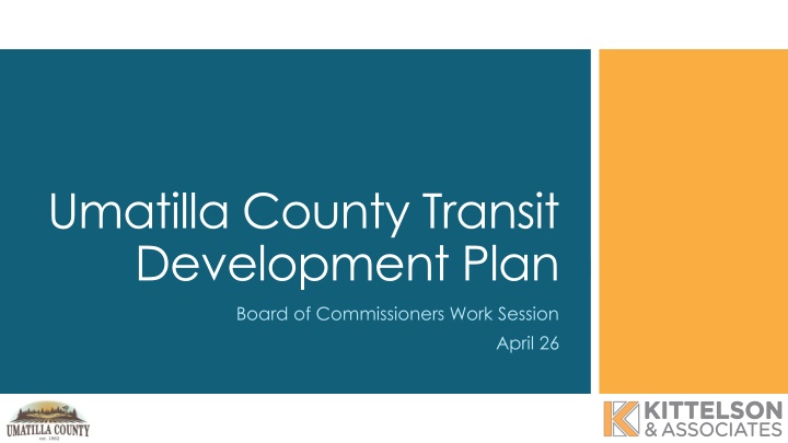 wasco county transportation development plan