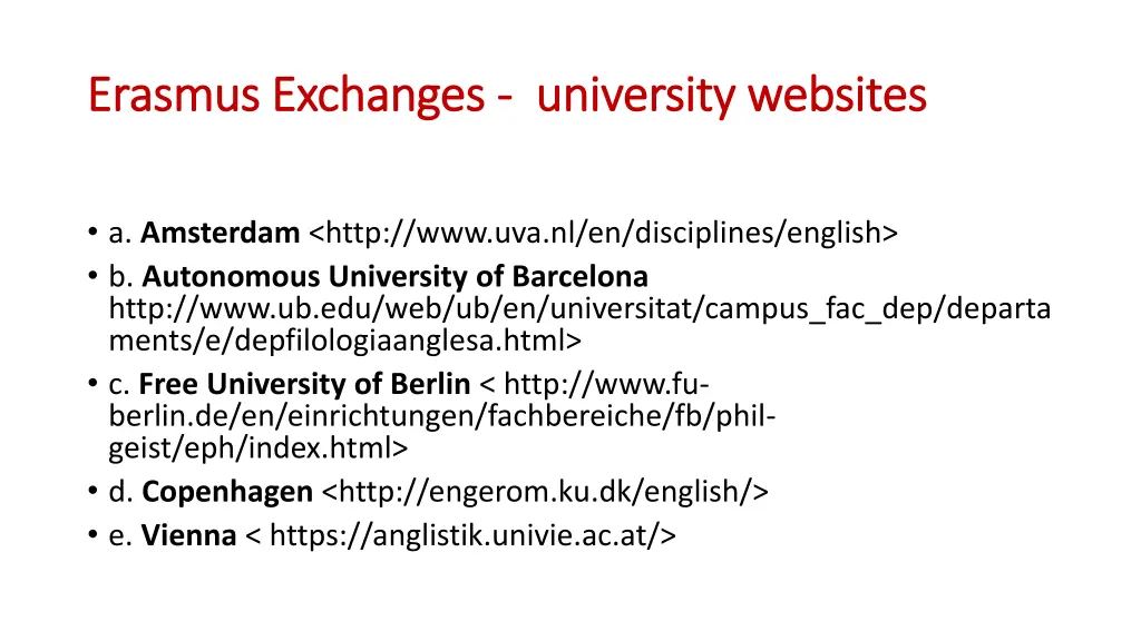 erasmus exchanges erasmus exchanges university