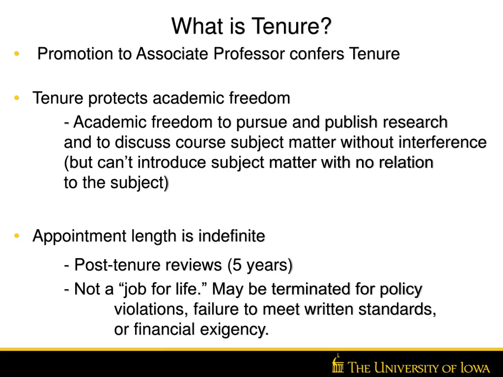 what is tenure