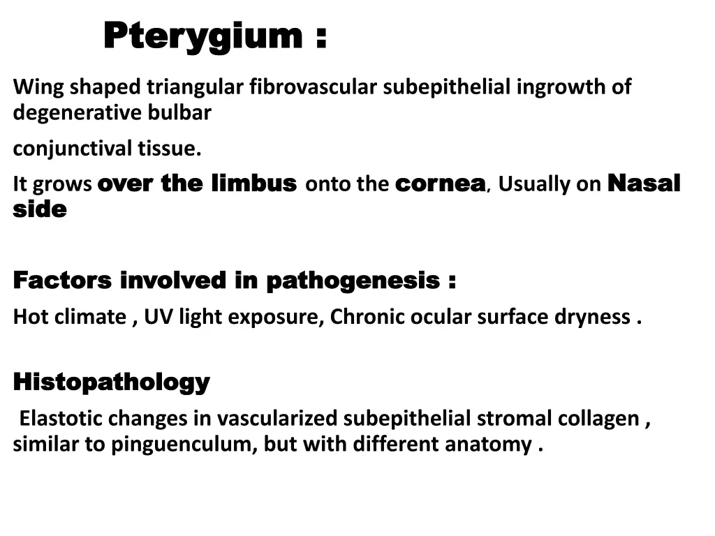 pterygium pterygium