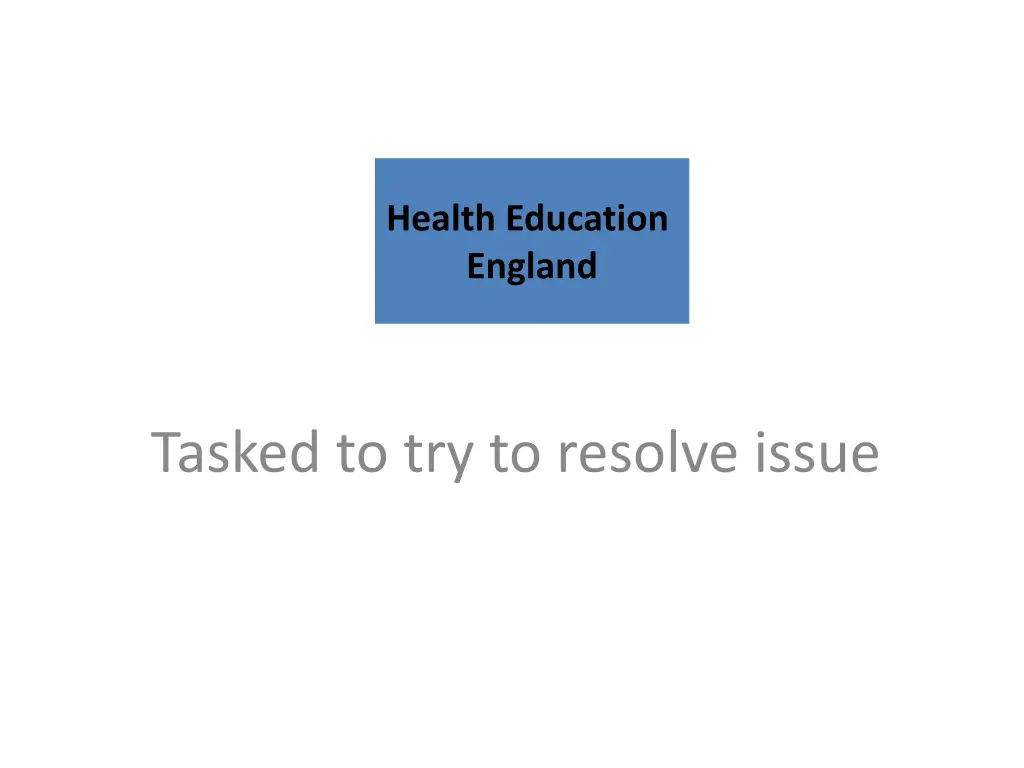 health education england