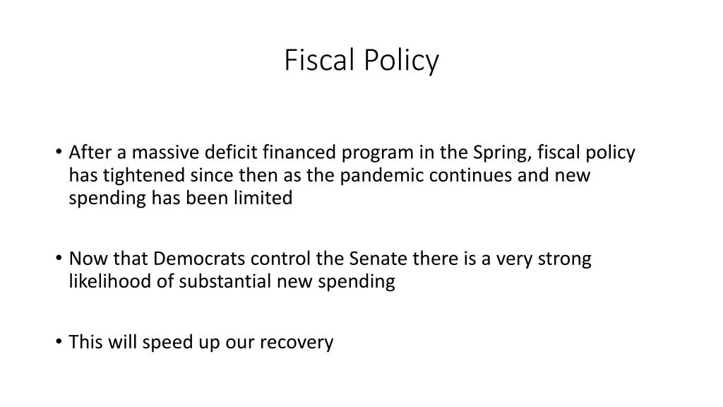 fiscal policy