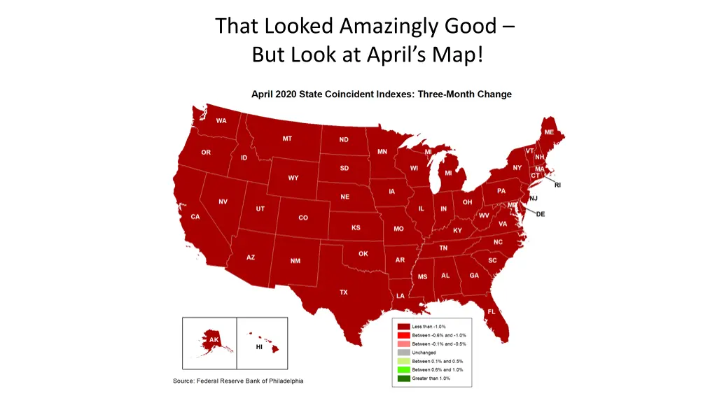 that looked amazingly good but look at april s map