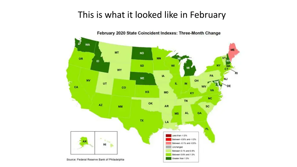 this is what it looked like in february
