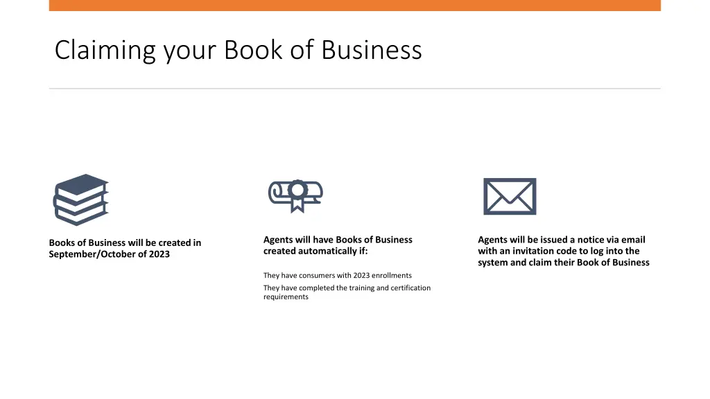 claiming your book of business