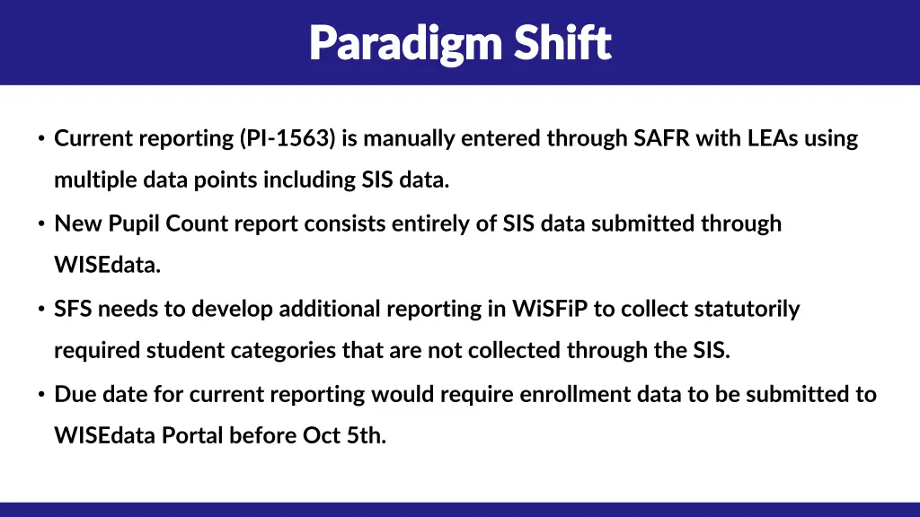 paradigm shift paradigm shift