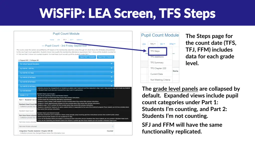 wisfip lea screen tfs steps wisfip lea screen