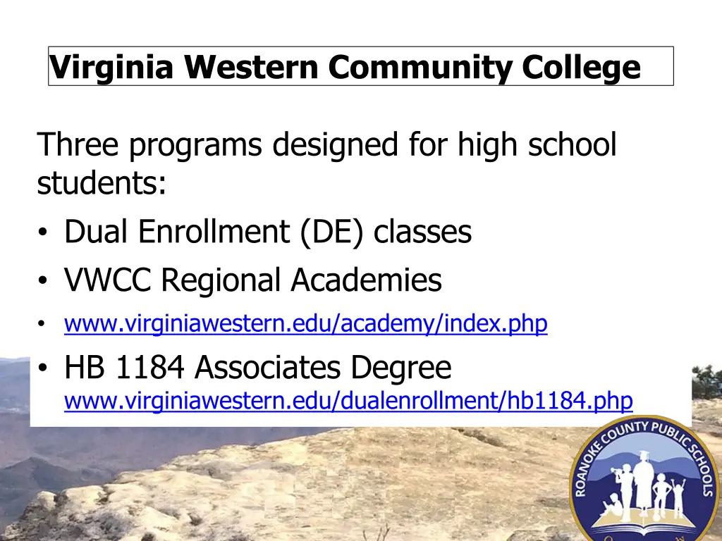 virginia western community college