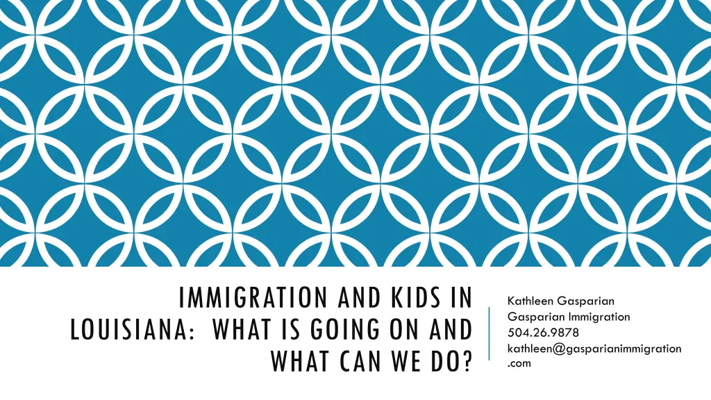 immigration and kids in louisiana what is going 1