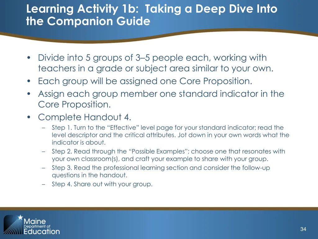 learning activity 1b taking a deep dive into