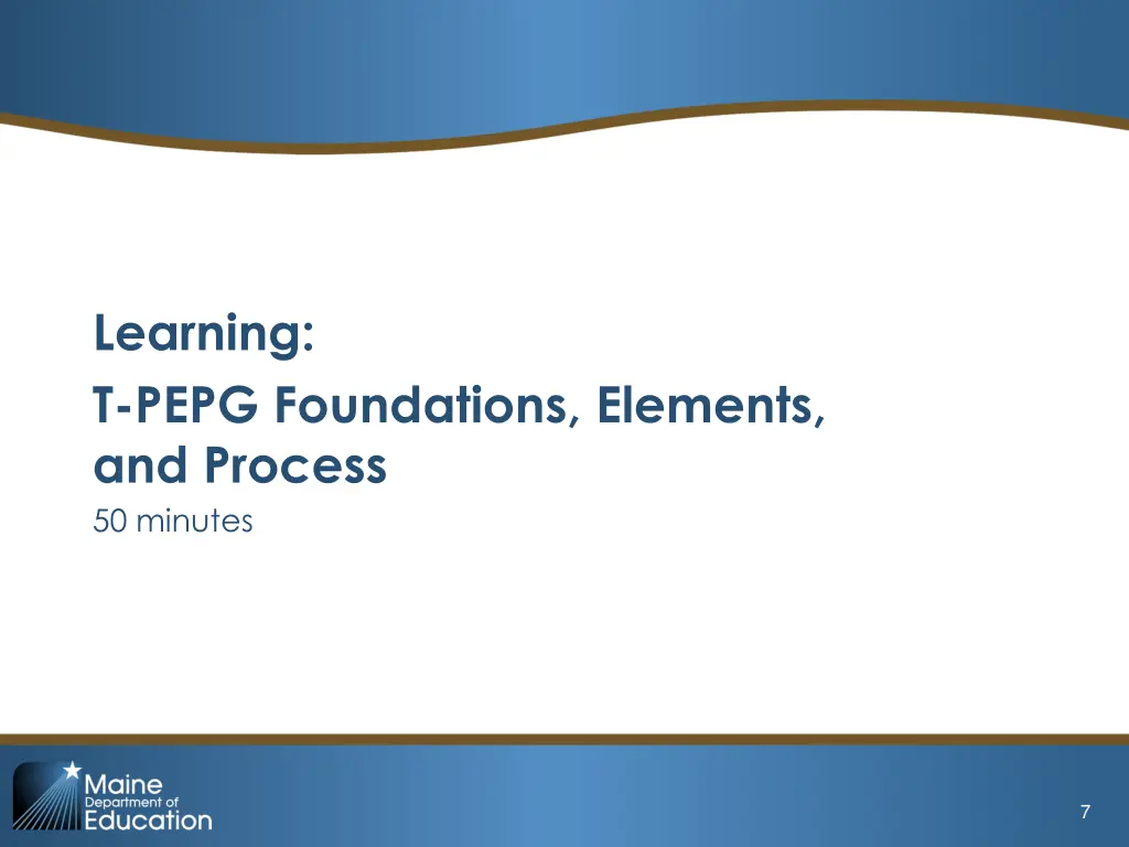 learning t pepg foundations elements and process