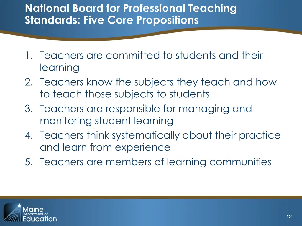 national board for professional teaching