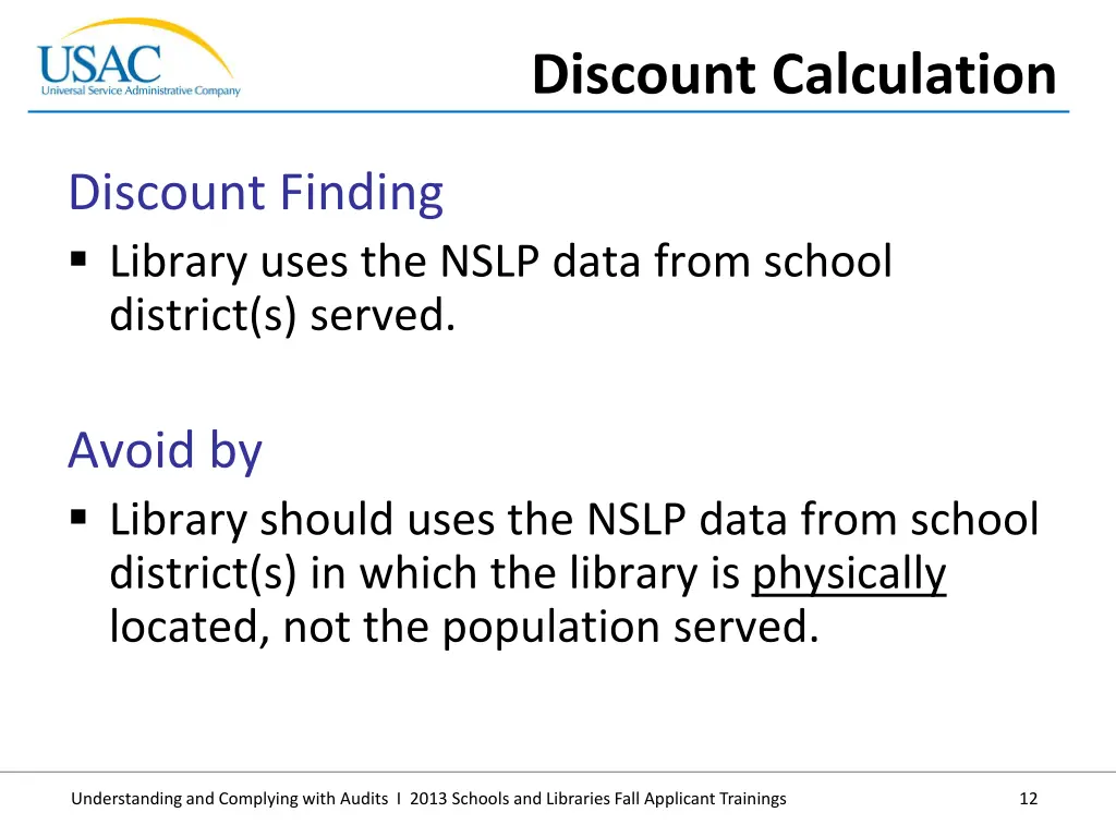 discount calculation