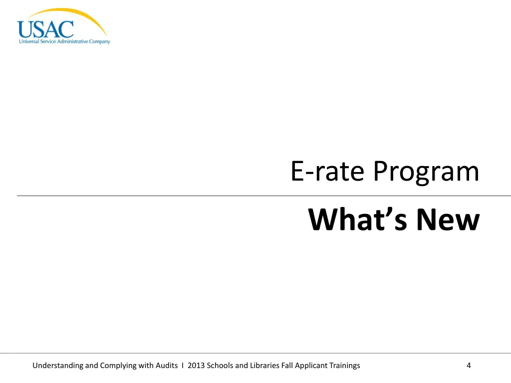 e rate program what s new