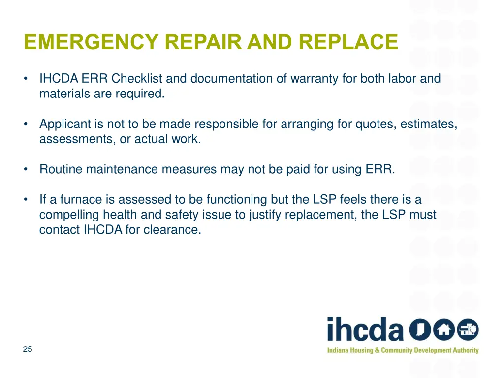 emergency repair and replace 1