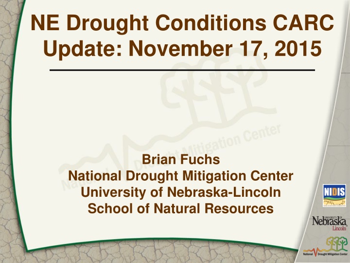 ne drought conditions carc update november 17 2015