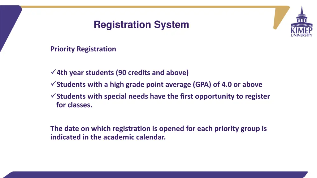 registration system