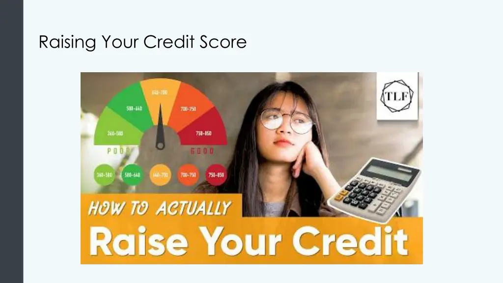 raising your credit score