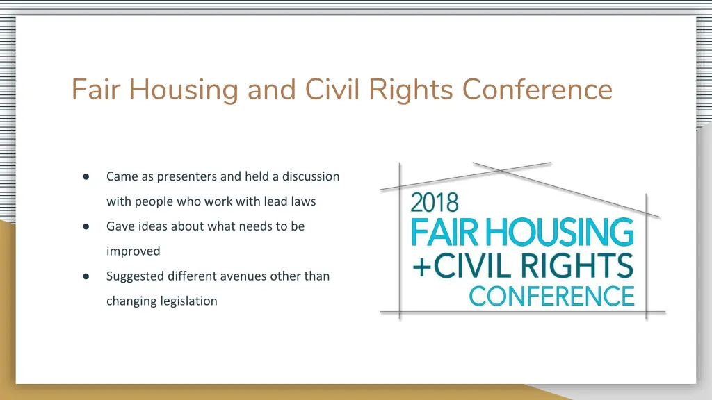 fair housing and civil rights conference