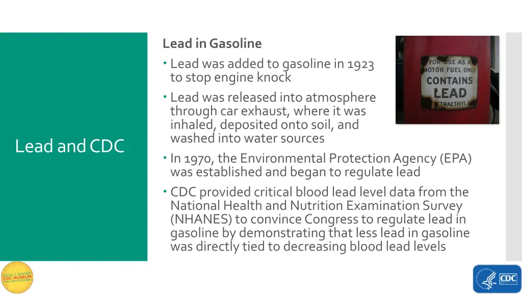 lead in gasoline lead was added to gasoline