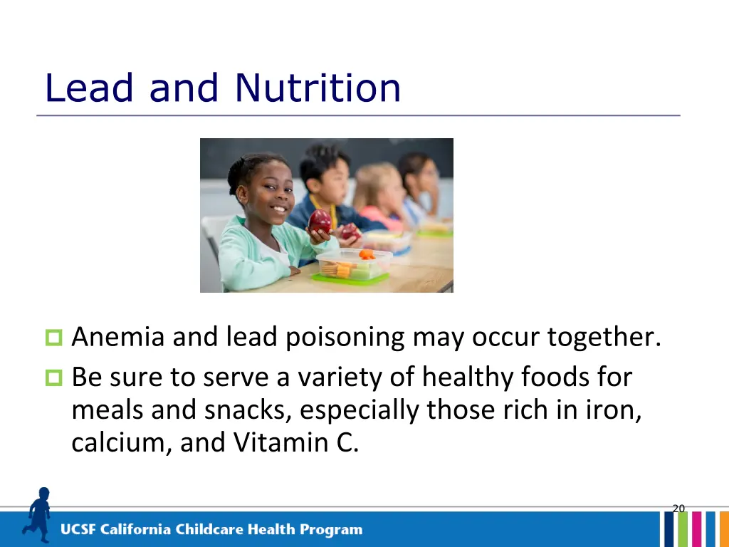 lead and nutrition