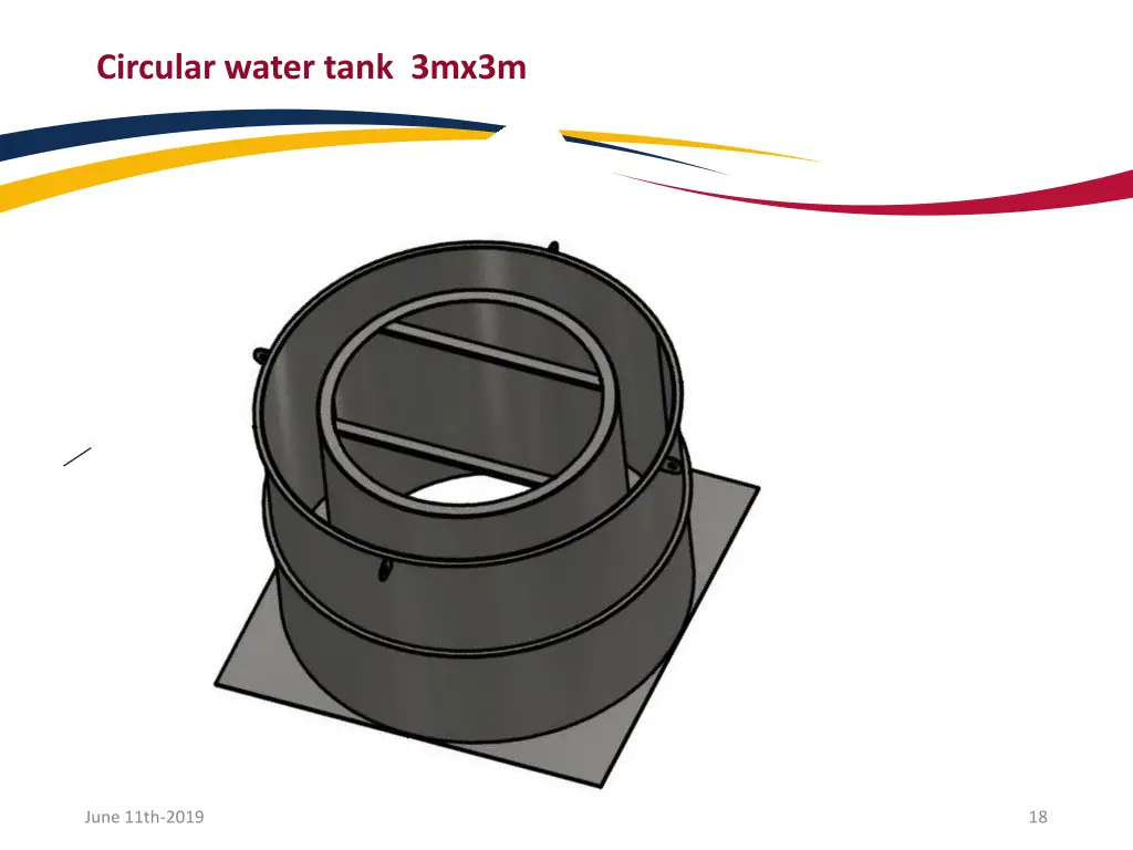 circular water tank 3mx3m