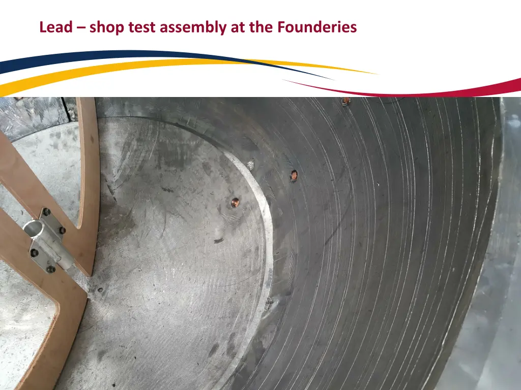 lead shop test assembly at the founderies 1