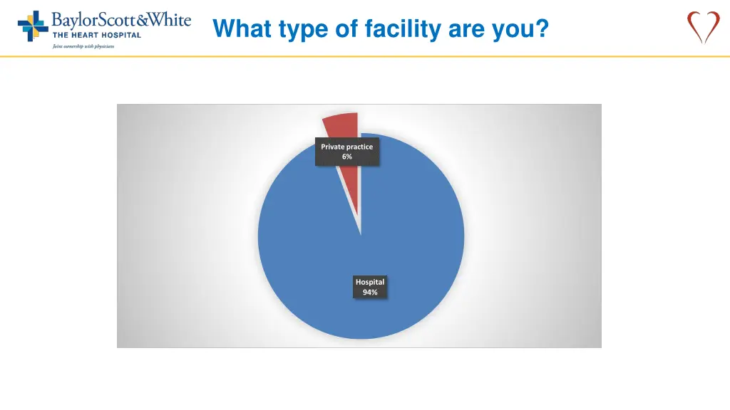 what type of facility are you