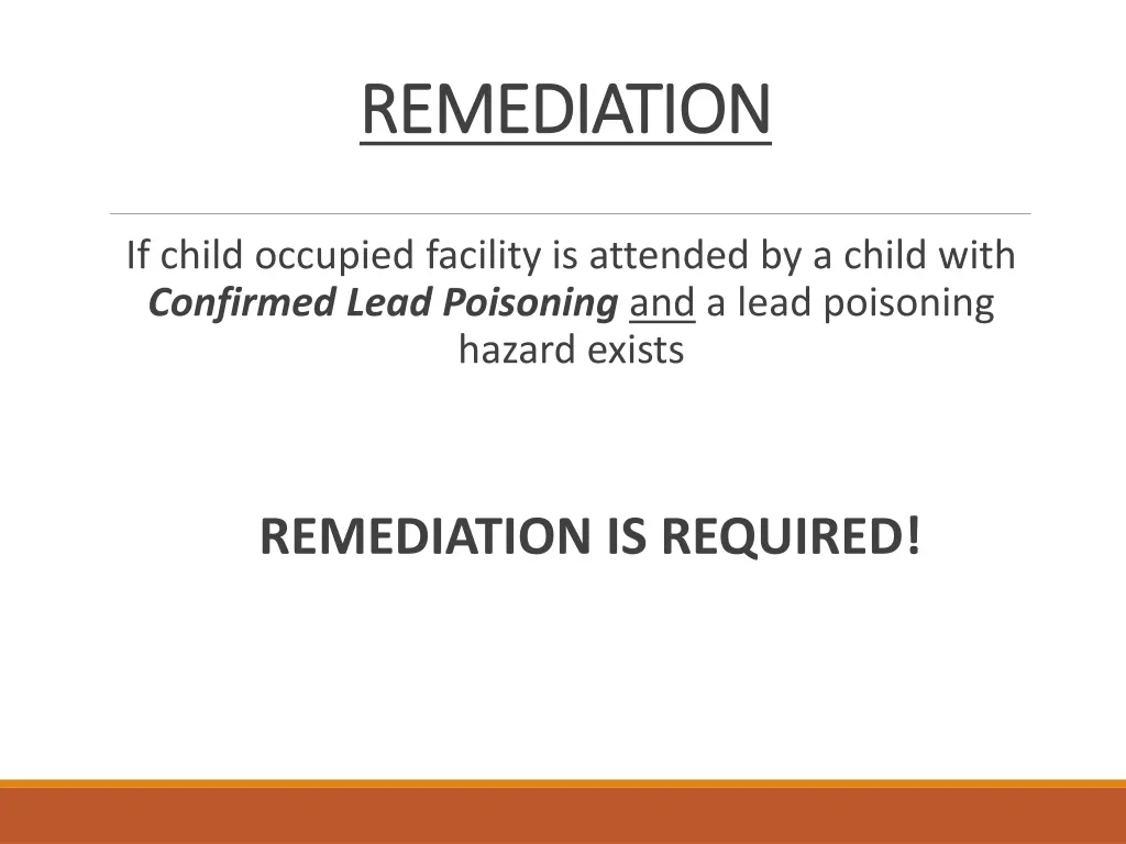 remediation remediation 1