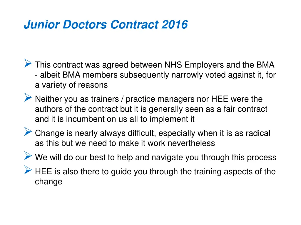 junior doctors contract 2016