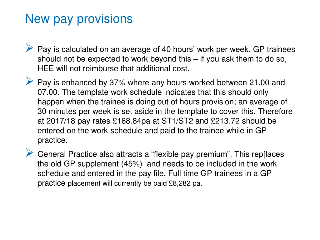 new pay provisions 1