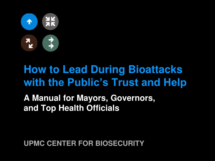 how to lead during bioattacks with the public