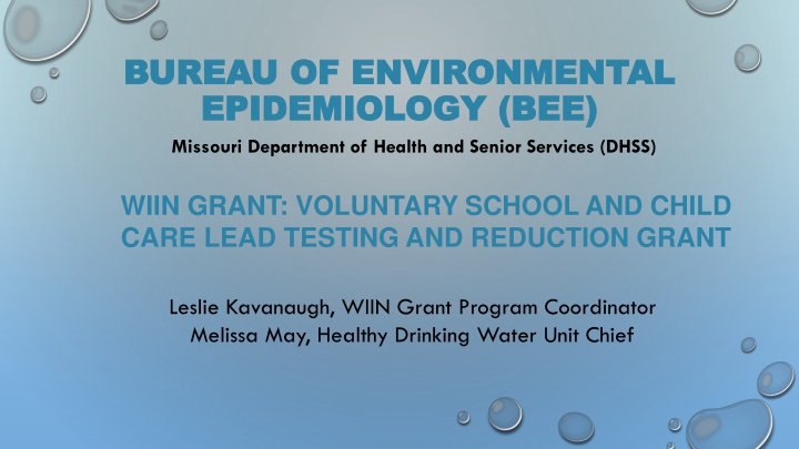 bureau of environmental bureau of environmental