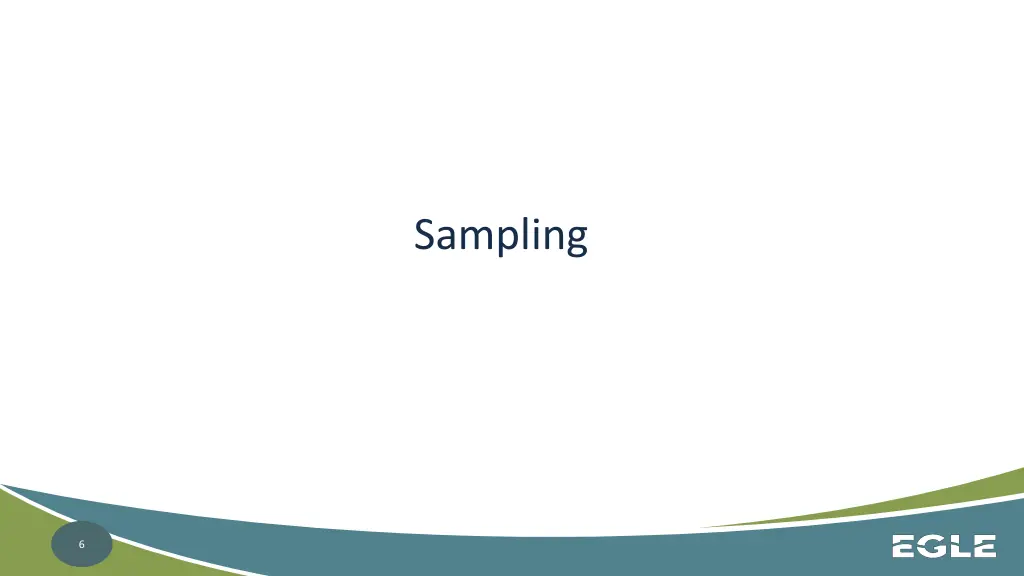 sampling