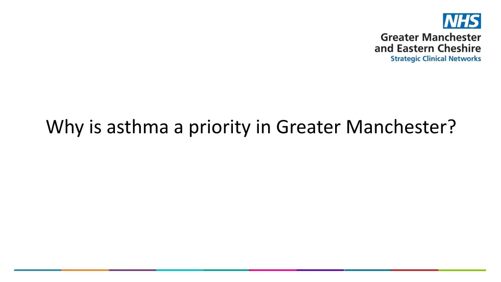 why is asthma a priority in greater manchester