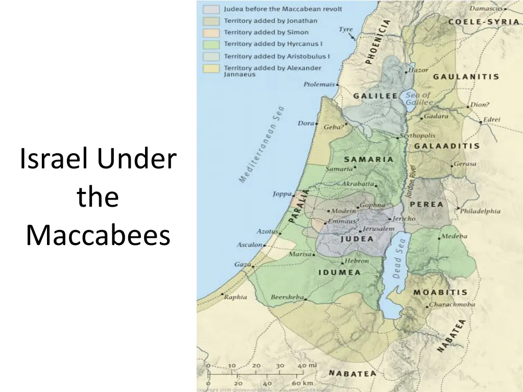 israel under the maccabees