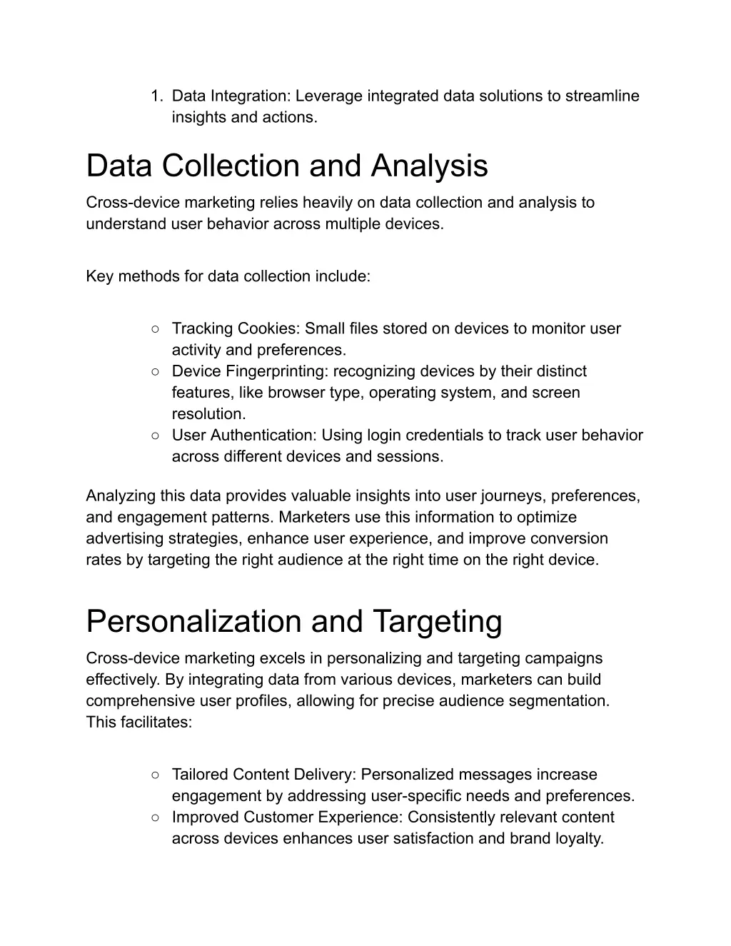 1 data integration leverage integrated data