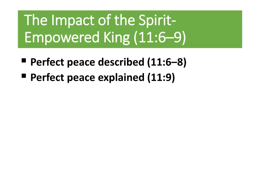 the impact of the spirit the impact of the spirit