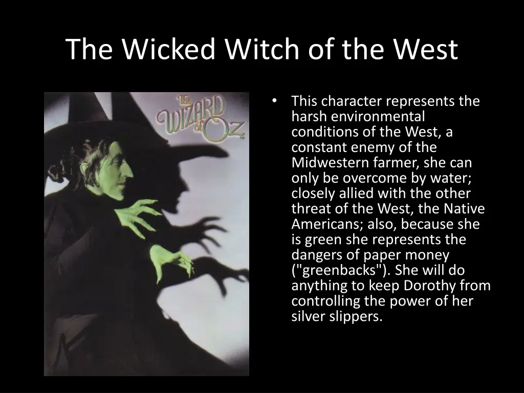 the wicked witch of the west