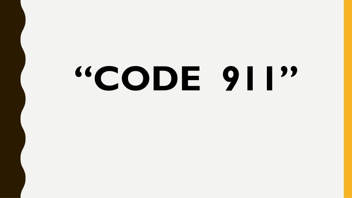 code 911