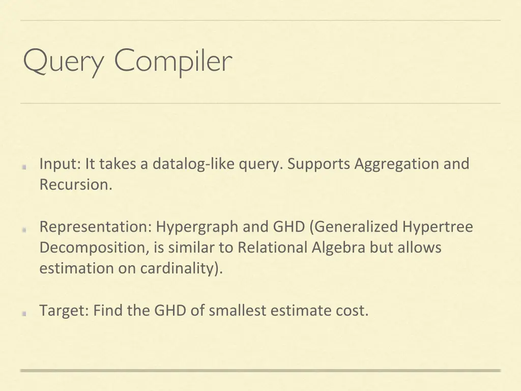 query compiler