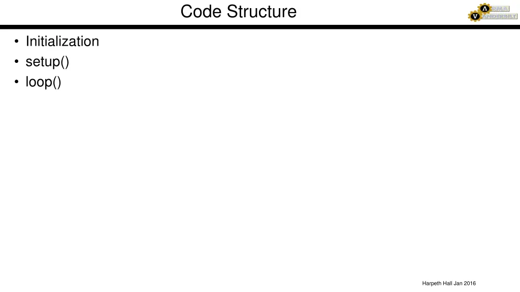 code structure