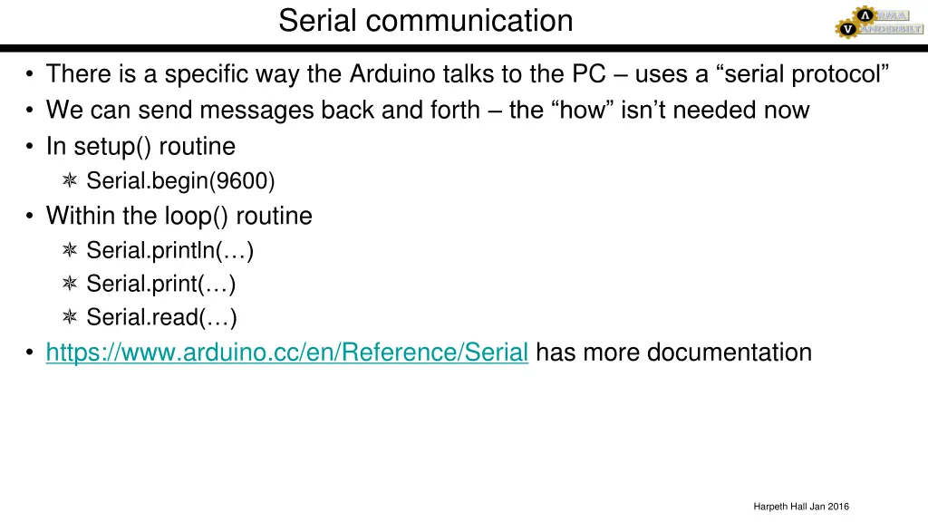 serial communication