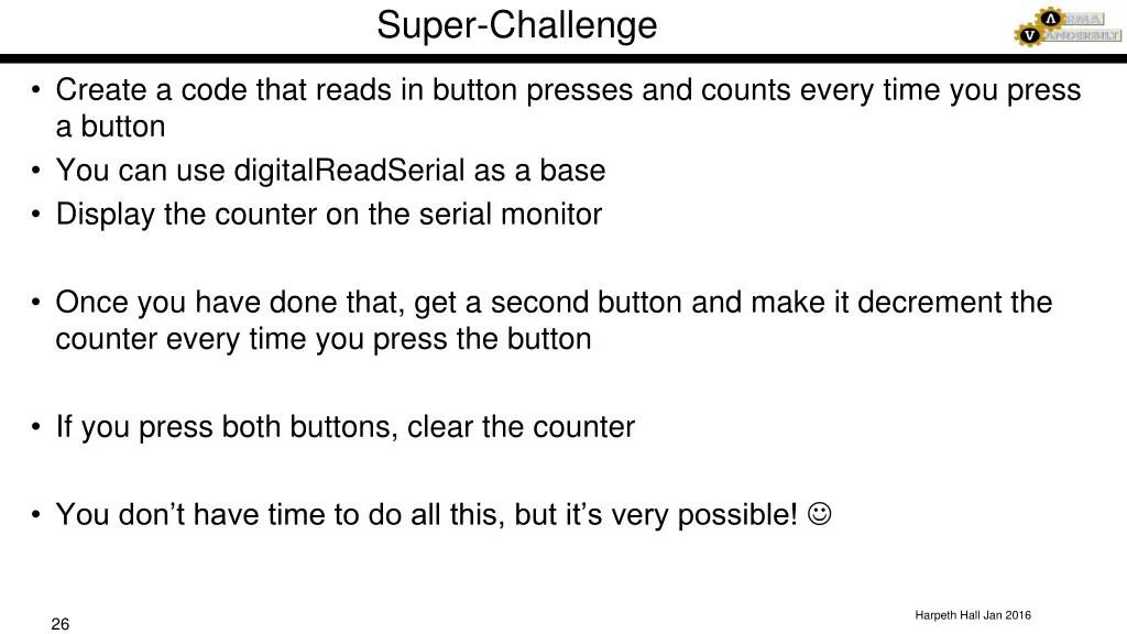 super challenge