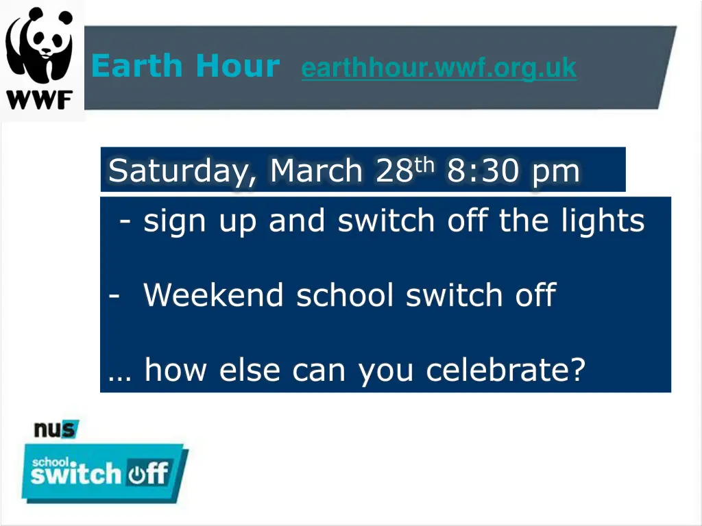 earth hour earthhour wwf org uk