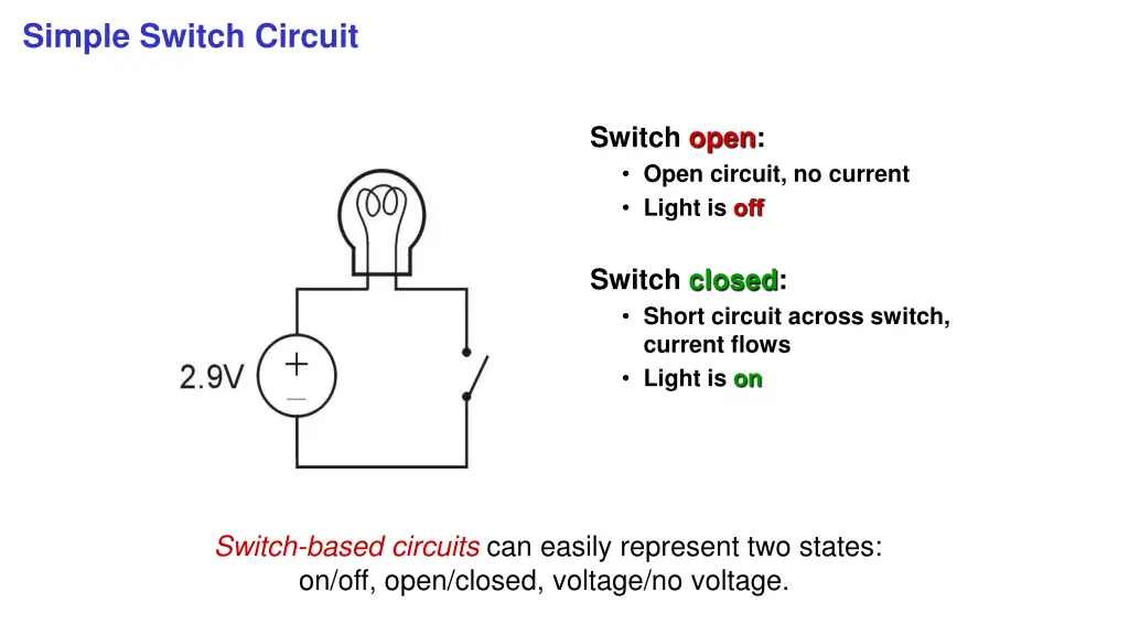 simple switch circuit