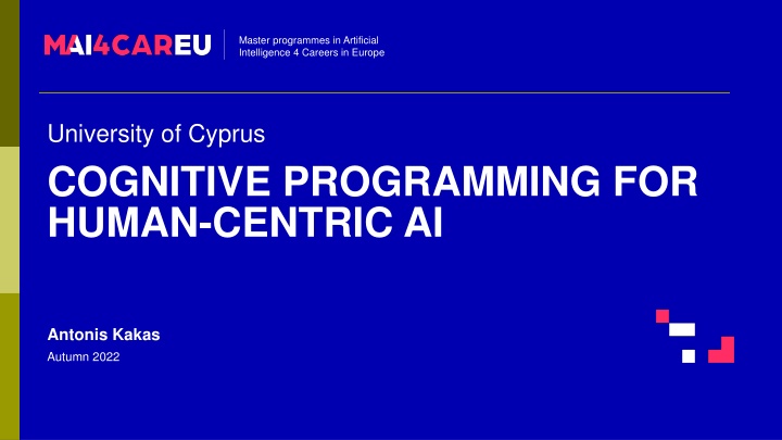 master programmes in artificial intelligence