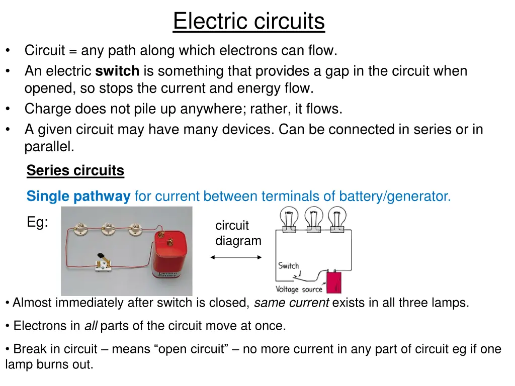 electric circuits