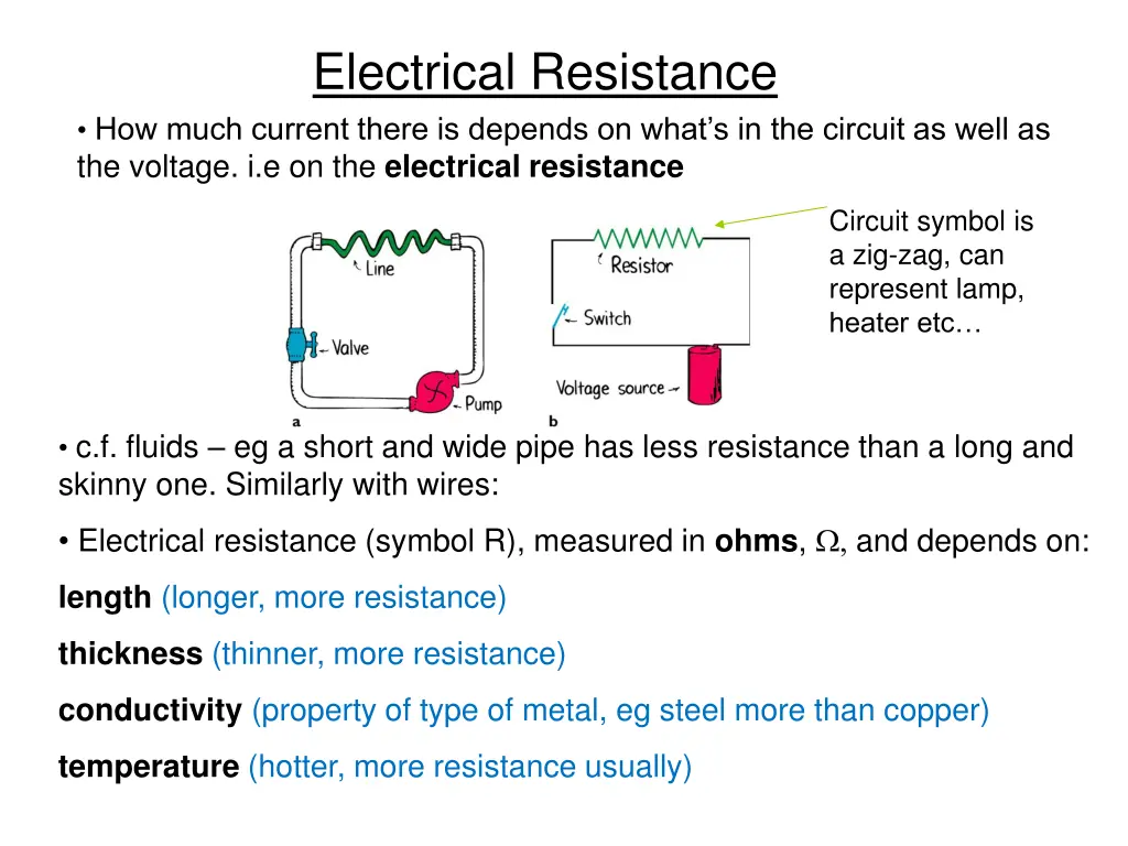 electrical resistance